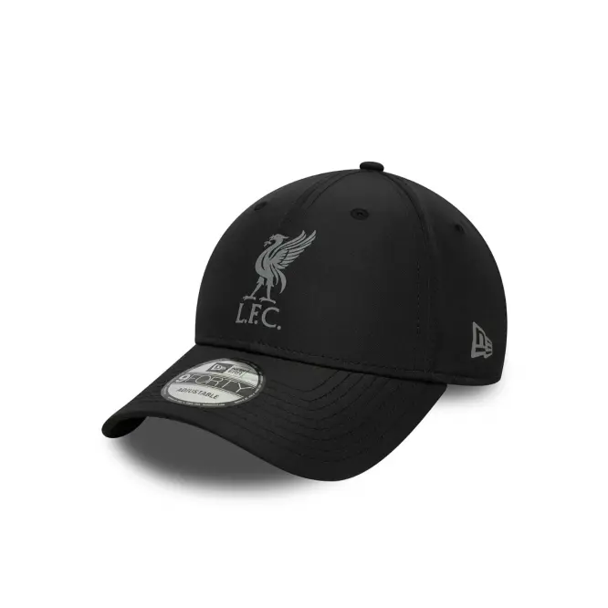 Liverpool Football Kits Shop - LFC New Era 9FORTY Reflective Cap Black Official Liverpool Third Kits & Football Shirts