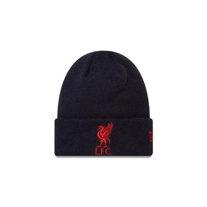 Liverpool Football Kits Shop - LFC New Era Kids Liverbird Cuff Knit BEANIE Navy Official Liverpool Third Kits & Football Shirts