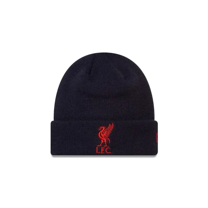 Liverpool Football Kits Shop - LFC New Era Liverbird Cuff Knit BEANIE Navy Official Liverpool Third Kits & Football Shirts