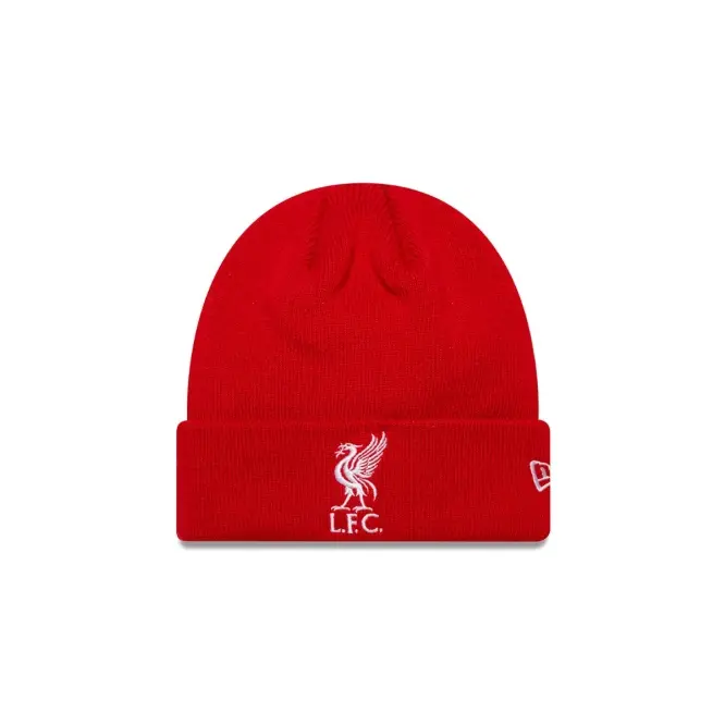 Liverpool Football Kits Shop - LFC New Era Liverbird Cuff Knit BEANIE Red Official Liverpool Third Kits & Football Shirts