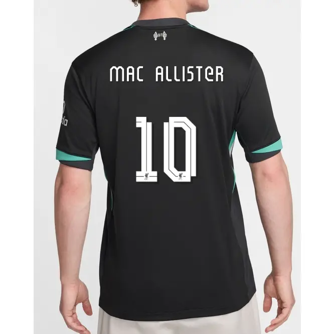 Liverpool Football Kits Shop - LFC Nike Mens 24/25 Away Stadium Jersey – 10 – Alexis Mac Allister Official Liverpool Third Kits & Football Shirts