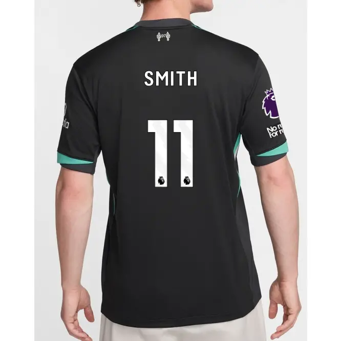 Liverpool Football Kits Shop - LFC Nike Mens 24/25 Away Stadium Jersey – 11 – Olivia Smith – Premier League Patch and No Room For Racism Patch Official Liverpool Third Kits & Football Shirts