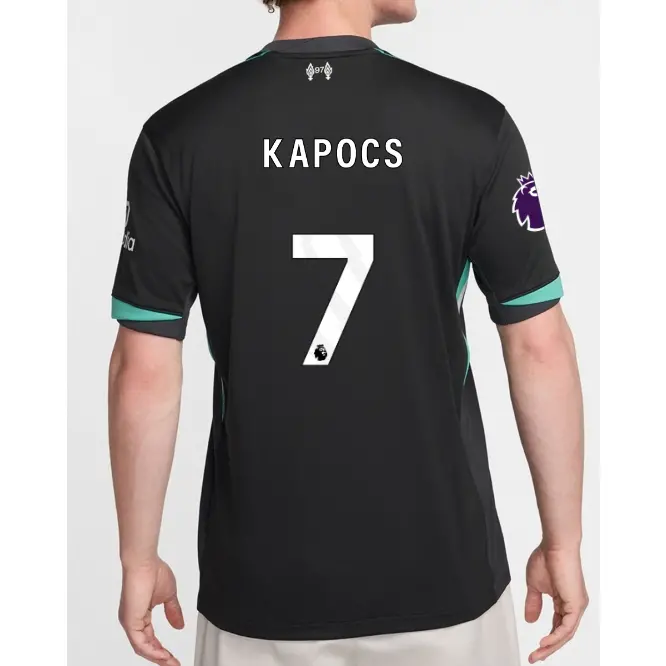 Liverpool Football Kits Shop - LFC Nike Mens 24/25 Away Stadium Jersey – 7 – Cornelia Kapocs – Premier League Patch Official Liverpool Third Kits & Football Shirts