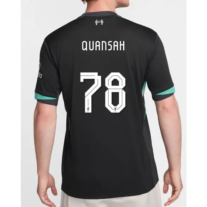 Liverpool Football Kits Shop - LFC Nike Mens 24/25 Away Stadium Jersey – 78 – Jarell Quansah Official Liverpool Third Kits & Football Shirts