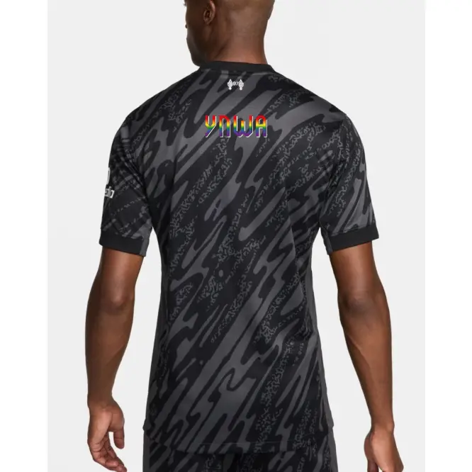 Liverpool Football Kits Shop - LFC Nike Mens 24/25 Black Goalkeeper Stadium Jersey – 1 – A.Becker – YNWA BLOCK Official Liverpool Third Kits & Football Shirts