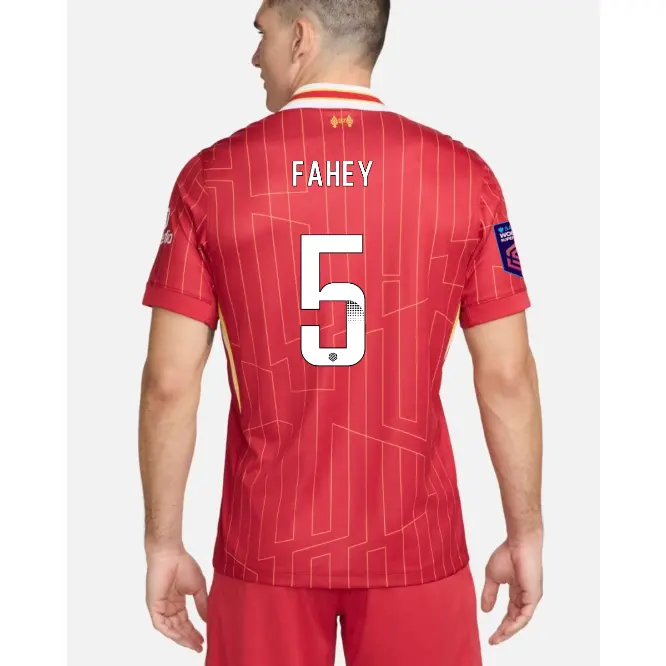 Liverpool Football Kits Shop - LFC Nike Mens 24/25 Home Stadium Jersey – 5 – Niamh Fahey – Barclays Womens Super League Official Liverpool Third Kits & Football Shirts