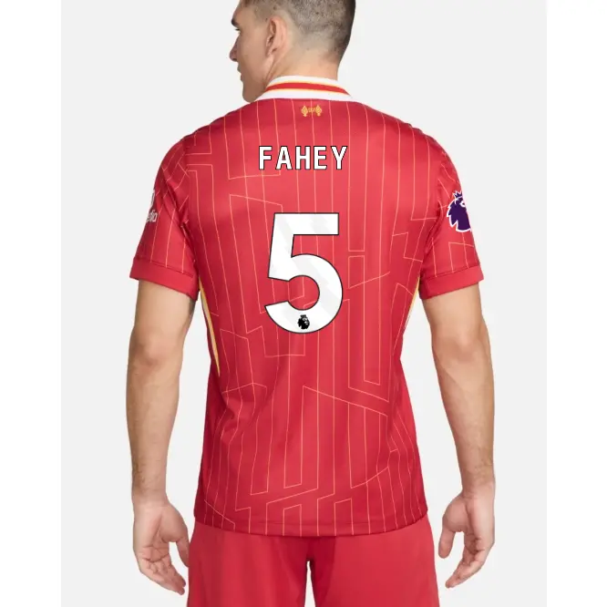 Liverpool Football Kits Shop - LFC Nike Mens 24/25 Home Stadium Jersey – 5 – Niamh Fahey – Premier League Patch Official Liverpool Third Kits & Football Shirts