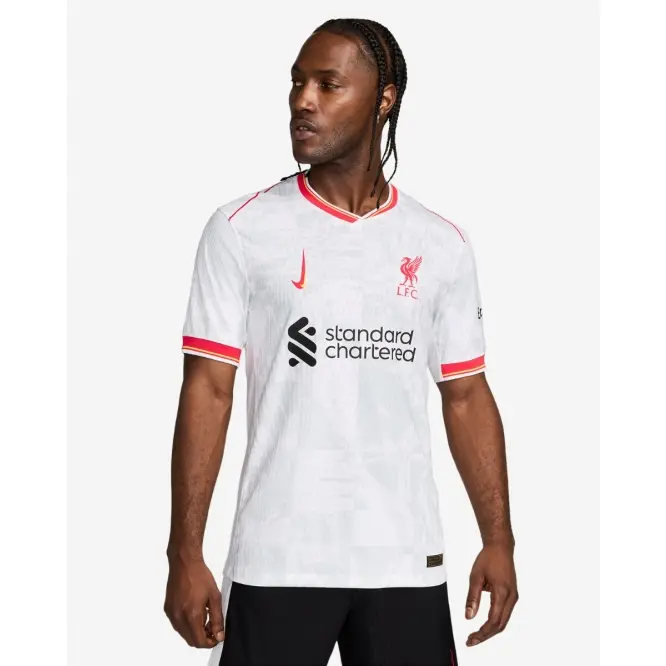 Liverpool Football Kits Shop - LFC Nike Mens 24/25 Third Match Jersey With Custom Printing Official Liverpool Third Kits & Football Shirts
