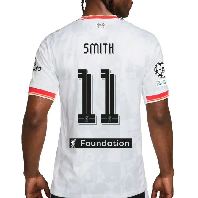 Liverpool Football Kits Shop - LFC Nike Mens 24/25 Third Stadium Jersey – 11 – Olivia Smith – UEFA Champions League and LFC Foundation Official Liverpool Third Kits & Football Shirts