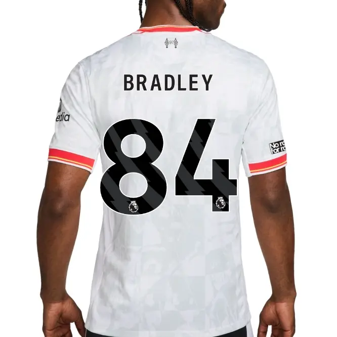 Liverpool Football Kits Shop - LFC Nike Mens 24/25 Third Stadium Jersey – 84 – Conor Bradley – No Room For Racism Patch Official Liverpool Third Kits & Football Shirts