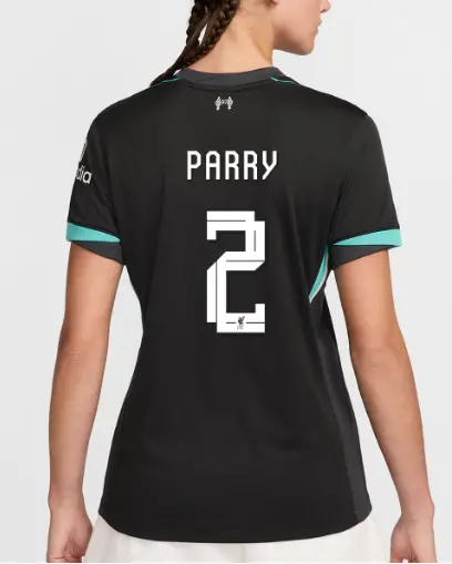 Liverpool Football Kits Shop - LFC Nike Womens 24/25 Away Stadium Jersey – 2 – Lucy Parry Official Liverpool Third Kits & Football Shirts