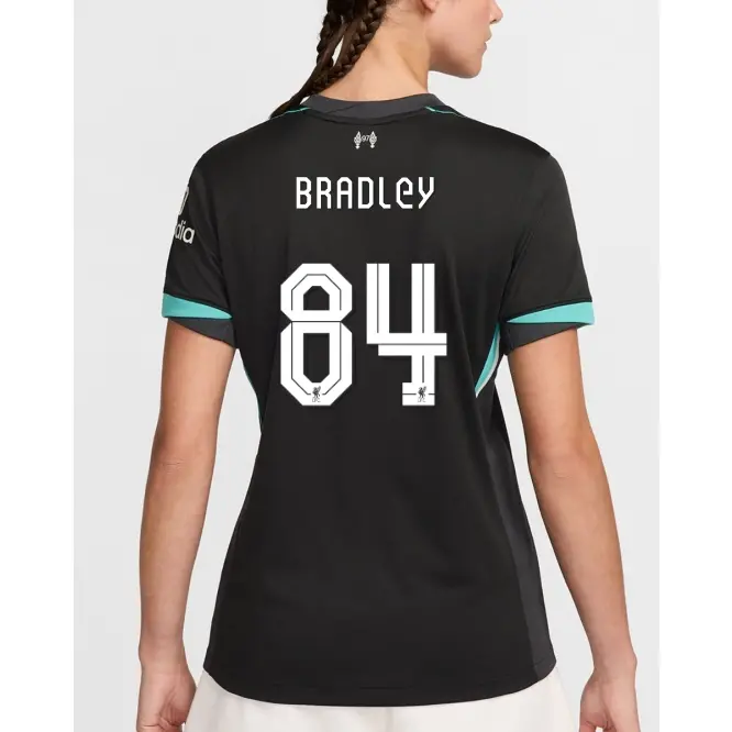 Liverpool Football Kits Shop - LFC Nike Womens 24/25 Away Stadium Jersey – 84 – Conor Bradley Official Liverpool Third Kits & Football Shirts