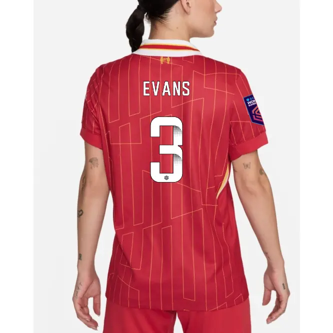 Liverpool Football Kits Shop - LFC Nike Womens 24/25 Home Stadium Jersey – 5 – Niamh Fahey – Barclays Womens Super League Patch Official Liverpool Third Kits & Football Shirts