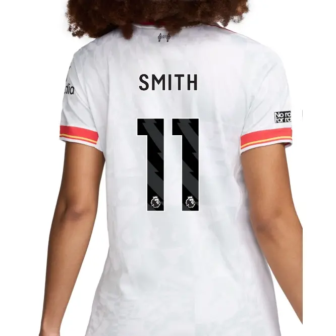 Liverpool Football Kits Shop - LFC Nike Womens 24/25 Third Stadium Jersey – 11 – Olivia Smith – No Room For Racism Patch Official Liverpool Third Kits & Football Shirts