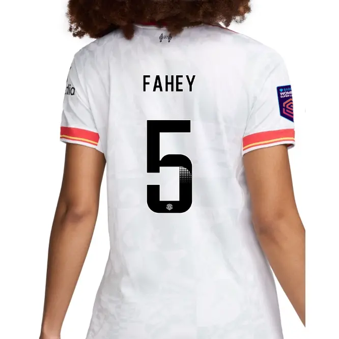 Liverpool Football Kits Shop - LFC Nike Womens 24/25 Third Stadium Jersey – 5 – Niamh Fahey – Barclays Womens Super League Official Liverpool Third Kits & Football Shirts