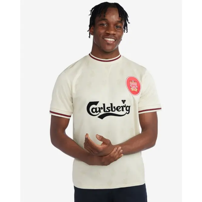 Liverpool Football Kits Shop - LFC Retro Adults 96/97 Away Shirt Official Liverpool Third Kits & Football Shirts