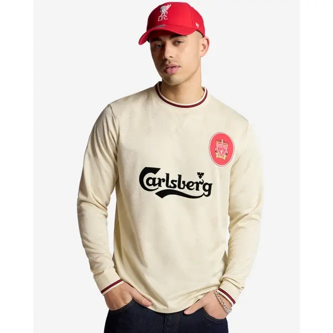 Liverpool Football Kits Shop - LFC Retro Adults 96/97 Long Sleeve Away Shirt Official Liverpool Third Kits & Football Shirts